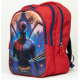 Smart Gate School Carrying Spider-Man Backpack Kids Red SG-9195