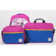 Smart Gate School Carrying Frozen Backpack Kids Bundle Pink SG-9196