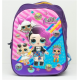 Smart Gate School Carrying LOL Backpack Kids Bundle Purple SG-9189