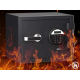 Deli Digital Safe Box Fireproof Black ET580