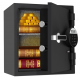 Deli Digital Safe Box Fireproof Black ET581