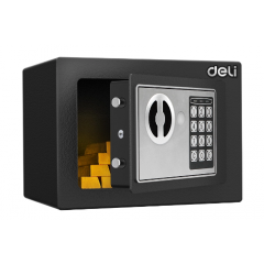 Deli Digital Safe Box Black ET510