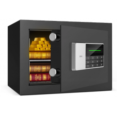 Deli Digital Safe Box Black ET550