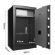 Deli Digital Safe Black ET553