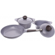 Neoflam Granite Aeni Nonstick Pots And Pans Set 11 Pcs Nonstick Pots Cookware Frying Gray 8809533006501