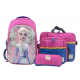 Smart Gate School Carrying Frozen Backpack Kids Bundle Pink SG-9196