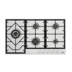 Purity Built in Gas Hob 5 Eyes Heavy Duty Grids HPT908S