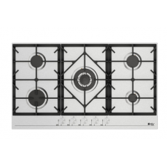 Purity Built In Gas Hob 5 Eyes Heavy Duty Grids HPT906S