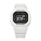 Casio G-Shock Smartwatch G-Squad Heart Monitor Digital Dial White Resin Band DW-H5600-7DR