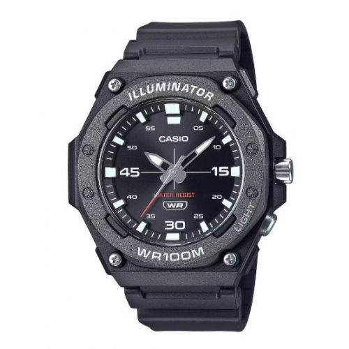 Casio G-Shock Analog Quartz Black Dial Resin Band Watch MW-620H-1AVDF