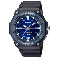 Casio G-Shock Analog Quartz Blue Dial Resin Band Watch MW-620H-2AVDF