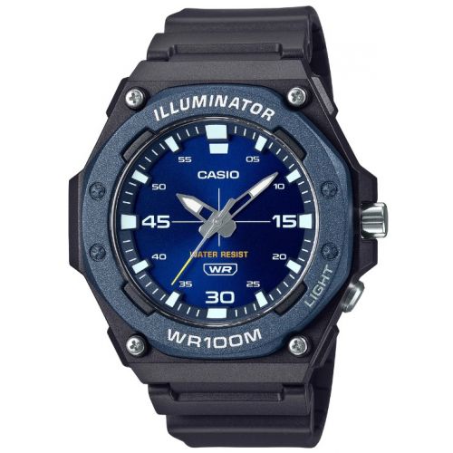 Casio G-Shock Analog Quartz Blue Dial Resin Band Watch MW-620H-2AVDF