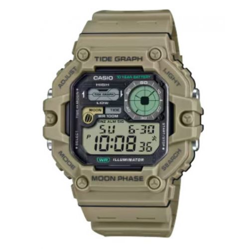 Casio G-Shock Digital Men's Watch Beige WS-1700H-5AVDF