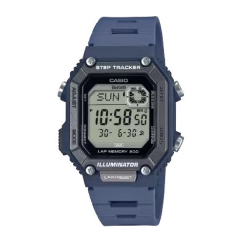 Casio G-Shock Digital Men's Watch Blue WS-B1000-2AVDF