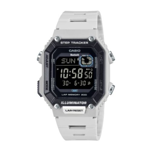 Casio Digital Men's Watch White WS-B1000-8BVDF