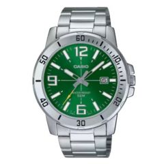 Casio Enticer Men Analog Green Dial Men MTP-VD01D-3BVUDF