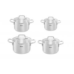 Tefal Duetto Cooking Set Size 20,24,26,28 Stainless Steel