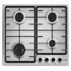 Klass Built-In Gas Hob 60cm 4 Burners Cast Iron Stainless OM640VZ41I