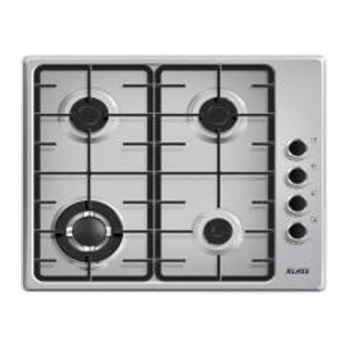 Classic Gas Hob Built-in 60cm 4 Burners Cast Iron Holders Side Switches YM640VZ41I