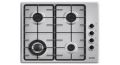 Classic Gas Hob Built-in 60cm 4 Burners Cast Iron Holders Side Switches YM640VZ41I