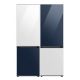 SAMSUNG Twins Combi Refrigerator Bottom Freezer 688L White and Blue