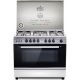 Royal Gas Cooker Enamel 5 Burners 60 * 90 cm with Fan R-2010345