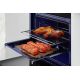 LG Instaview Built In Electric Oven 60 cm 76 L Air Fry and Steam Matt Black WSED7667M