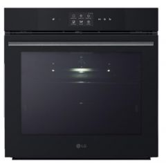 LG Instaview Built In Electric Oven 60 cm 76 L Air Fry and Steam Matt Black WSED7667M