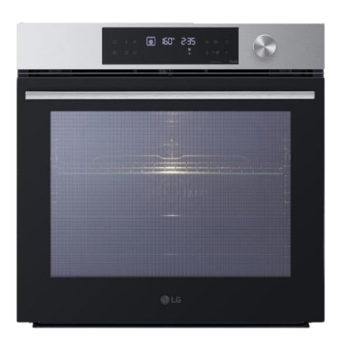 LG Instaview Built In Electric Oven 60 cm 76 L Air Fry and Air Sous-Vide Stainless Silver WSED7612S