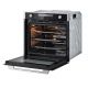 LG Built In Electric Oven 60 cm 72 L Inox Black WSEZM7225S2