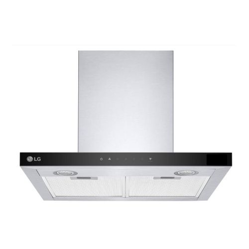 LG Built In Kitchen Hood 60 cm 830m/h Black Glass and Stainless HC7Z2425S