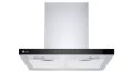 LG Built In Kitchen Hood 60 cm 830m/h Black Glass and Stainless HC7Z2425S