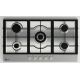 LG Built In Gas Hob 5 Burners Cast Iron 90 cm Stainless CG53626S