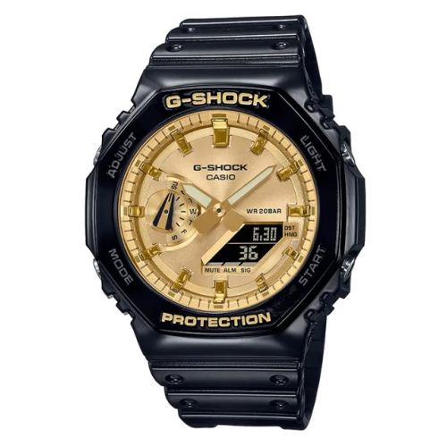 Casio G-Shock Men's Watch Gold GA-2100GB-1ADR