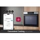 LG Instaview Built In Electric Oven 60 cm 76 L Air Fry and Steam WSED7613S