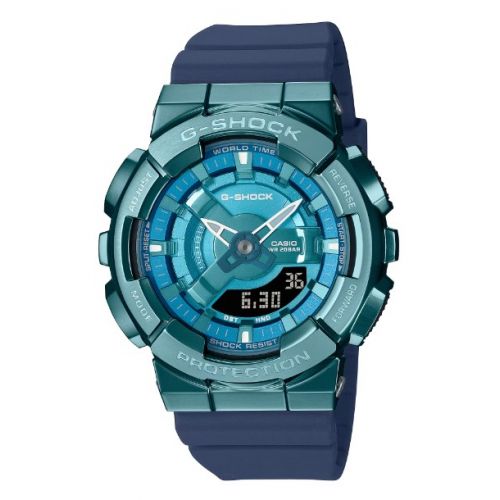 Casio Men Casual Analog Digital Watch Blue GM-S110LB-2ADR