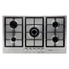 Kenwood Built In Gas Hob 5 Burners 90 cm Stainless Steel HOB90-000SS