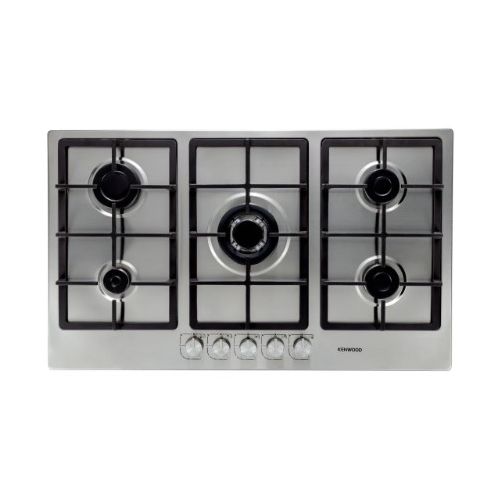 Kenwood Built In Gas Hob 5 Burners 90 cm Stainless Steel HOB90-000SS