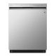 LG Dishwasher Smart ThinQ™ Inverter Direct Drive 14 Place Settings Platinum Silver DFC612FV