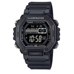 Casio Men Analog Digital Watch Black MWD-110HB-1BVDF