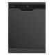 TORNADO Dishwasher 15 Person 60 cm 8 Programs Digital Black TDV-FN158CBK