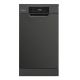 TORNADO Dishwasher 10 Person 45 cm Digital 7 Programs Black TDV-FN107CBK