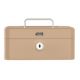 Deli Cash Box Durable Steel Construction With Key Cashmere ET502