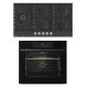 Gorenje Built-In Electric Oven 60 cm Digital Hob 90 cm 5 Gas Burners BOS6737E13BG