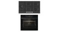 Gorenje Built-In Electric Oven 60 cm Digital Hob 90 cm 5 Gas Burners BOS6737E13BG