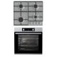 Gorenje Built-In Electric Oven 60 cm and Gas Hob 60 cm 4 Burners BO6737E02X