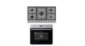 Gorenje Built-In Gas Oven 60 cm With Grill and Hob 90 cm 5 Gas Burners BOG6632E01X