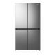 Gorenje Refrigerator With Freezer 90 cm 609 Liters Inverter and Dishwasher 16 Person 60 cm NRM918FUX