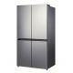 Gorenje Refrigerator With Freezer 90 cm 609 Liters Inverter and Dishwasher 16 Person 60 cm NRM918FUX