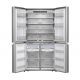 Gorenje Refrigerator With Freezer 90 cm 609 Liters Inverter and Dishwasher 16 Person 60 cm NRM918FUX